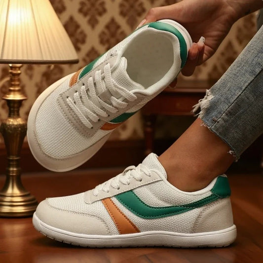 Wide Toe Casual Sneakers