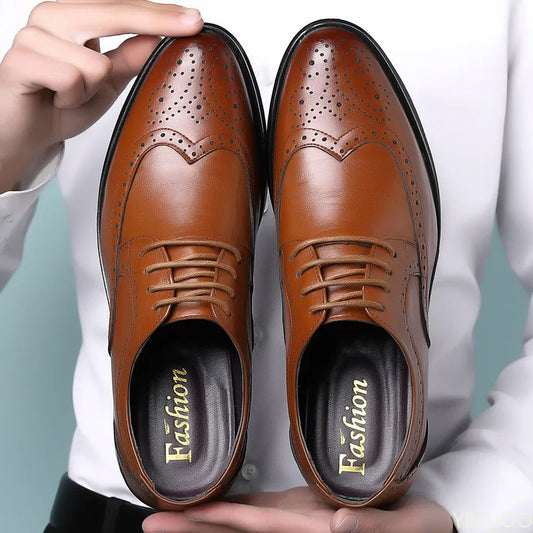 Luxury Leather Oxford Shoes