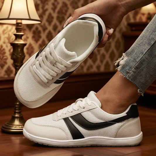 Wide Toe Casual Sneakers